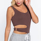 Suave Cut-out Seamless Bodysuit