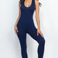 Racer Back Bodycon Jumpsuit